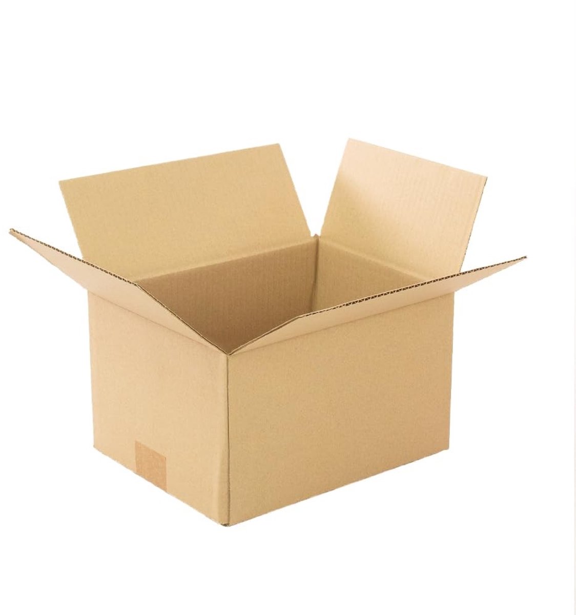 Omgoods - Set van 25 Versterkte Kartonnen Dozen voor Verzending en Opslag