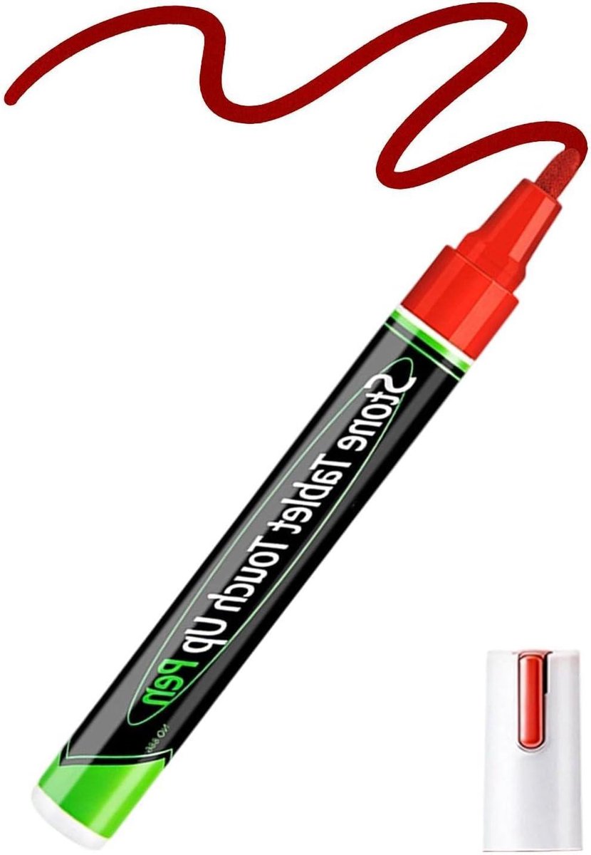 Lakstift - Restauratiestift Pen - Grafsteen Versieren - UV- en Waterbestendig - 3 mm Punt - Goud