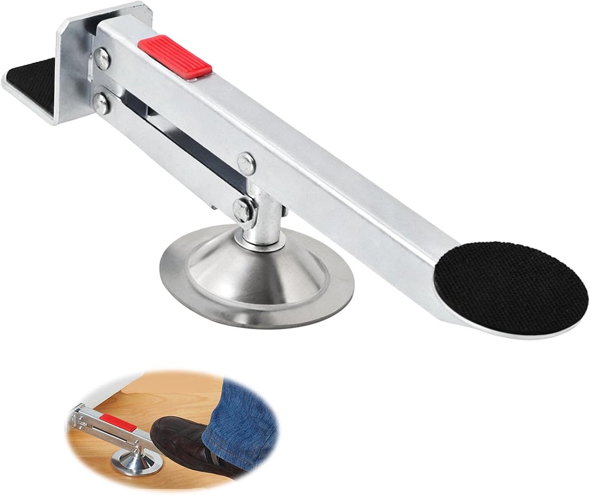 Heavy Furniture Lifter, 360 Degree Rotation, for Room Doors, Cabinets and Meh (Silver) - ShopVlot