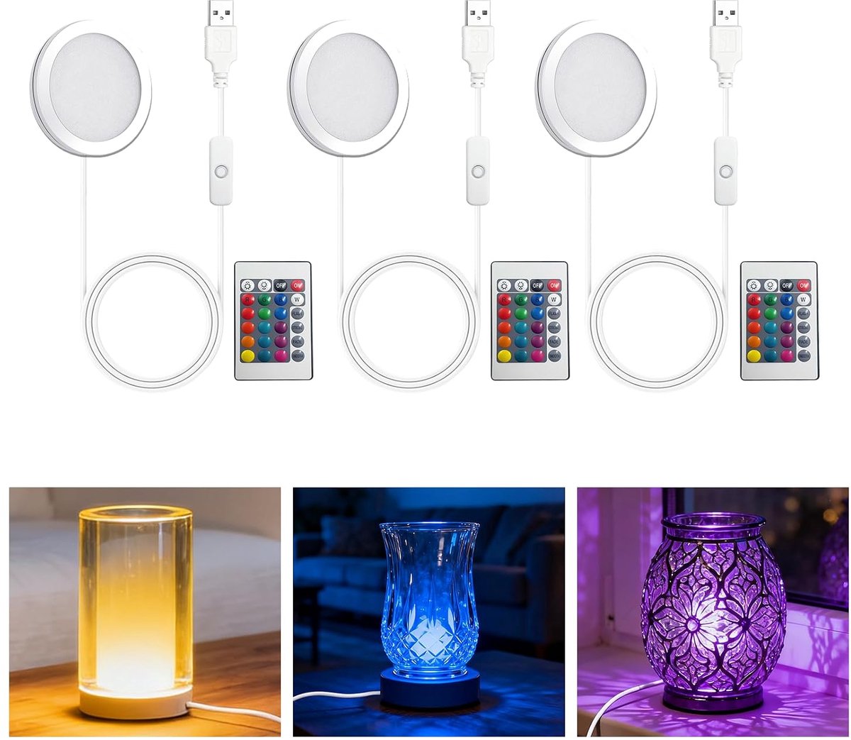 LED Lamp Set voor 3D Printer - RGB Kleurverlichting - Eenvoudige Installatie - Voor Bambu Lab X1C/P1P/P1S/X1/X1E/H2D - ShopVlot
