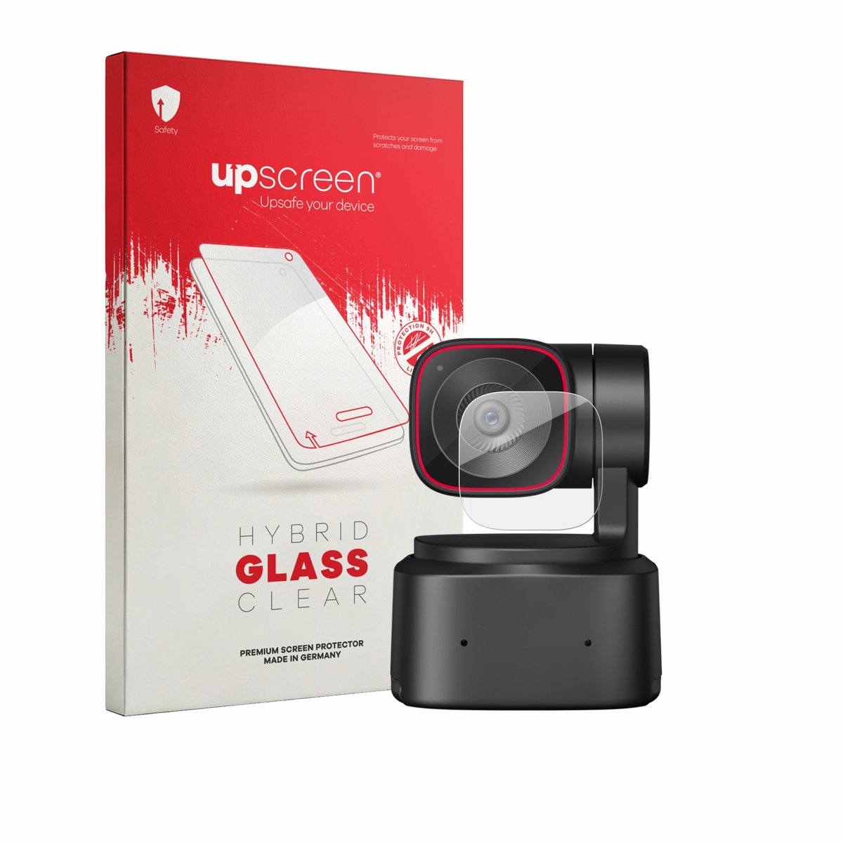 upscreen - Screenprotector voor OBSBOT Tiny 2 Lite - Folie Beschermfolie Beschermglas transparant