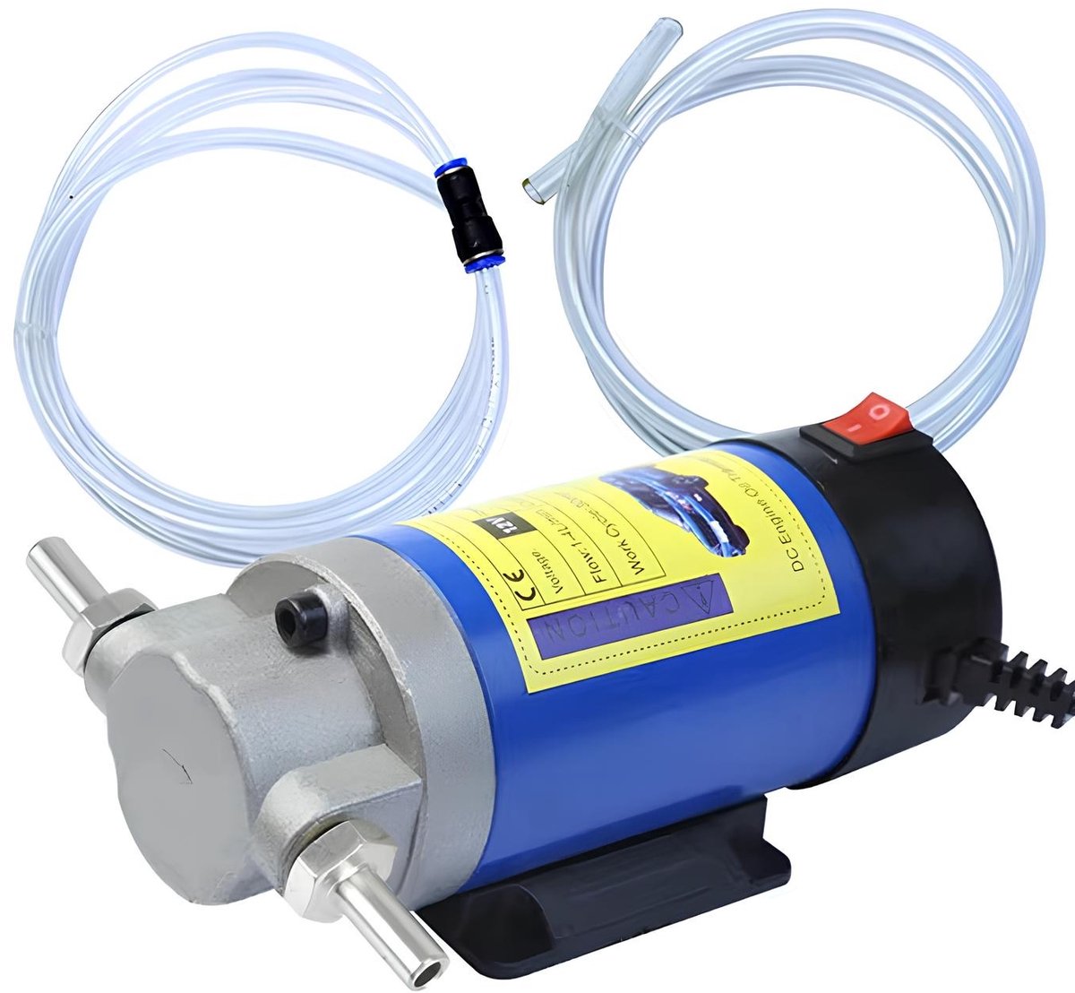 Elektrische Oliepomp 12V - Olie Overdracht Pomp - Olie Extractor - Draagbare Brandstofpomp - Koperen Motor - 1-3 Liter Per Minuut