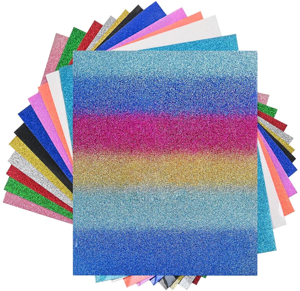 Heat Transfer Vinyl, Iron on, Glitter Heat Transfer Bundle - ShopVlot