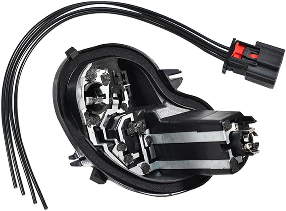 1 set of bulb holders light bulb holder rear left with connection plug cable 39001577 compatible with Vauxhall ASTRA K - ShopVlot