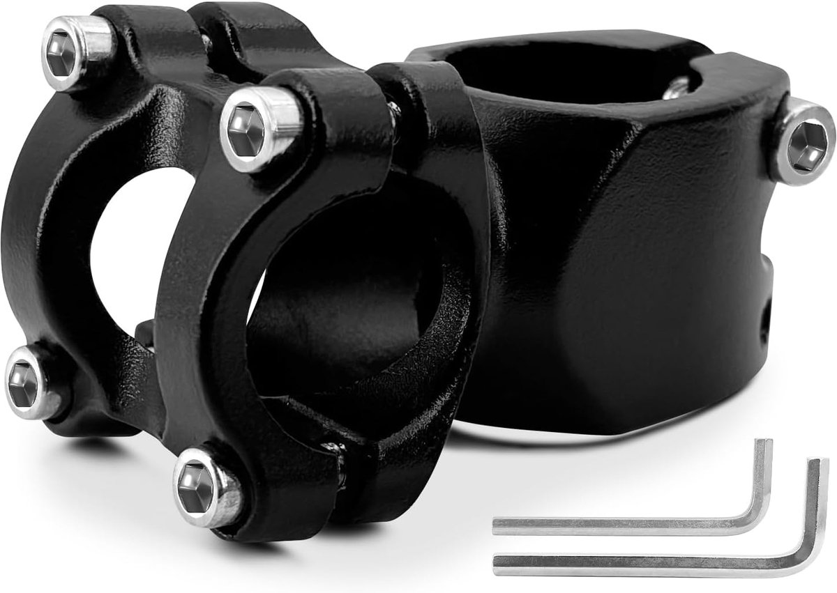Fiets stuurverhoger 25.4 mm - Aluminium - Versterkt stuurverbinding - Geschikt voor MTB en racefiets - ShopVlot