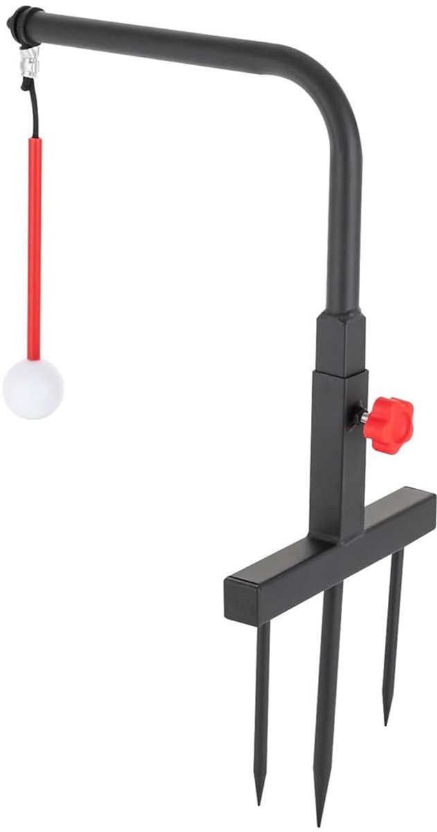 SnelShoppen - Golf Swing Trainer Set - Hoogte verstelbaar - Geschikt voor golfers van verschillende lengtes en niveaus - Ideaal voor het oefenen van s
