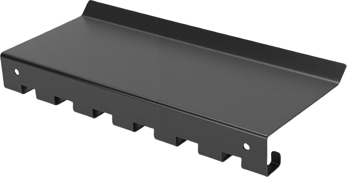 Omgoods - Wandgemonteerde Fitnessopslagplank van Metaal, Zwaar, 20 kg Capaciteit