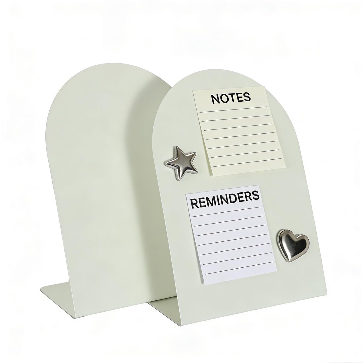 Omgoods - Magnetisch Bord - 2 Stuks, Tafelschrijfbord voor Thuis, School en Kantoor