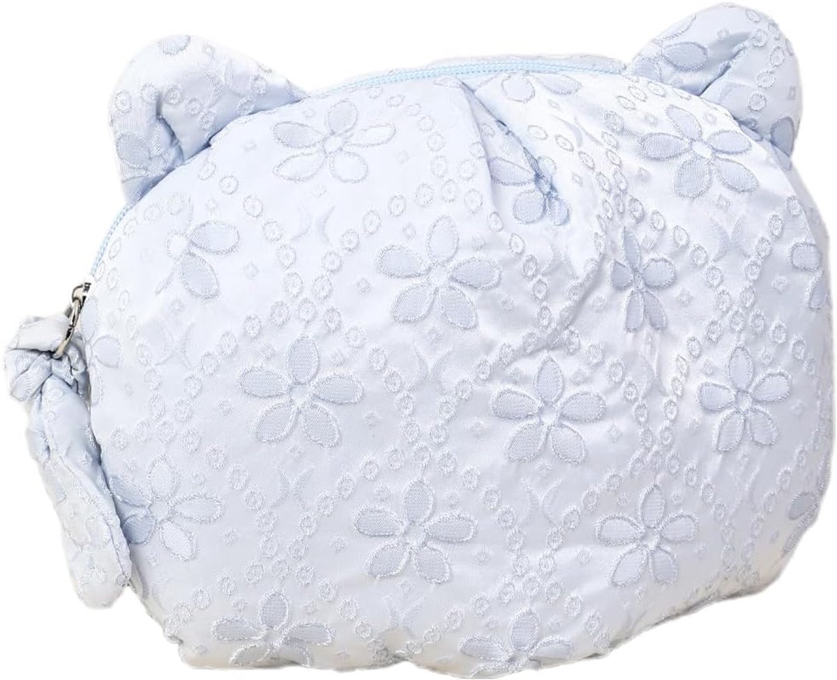 Make-uptas kattenpatroon - mini opbergtas voor vrouwen - draagbaar polyester - stijlvol en praktisch - ShopVlot