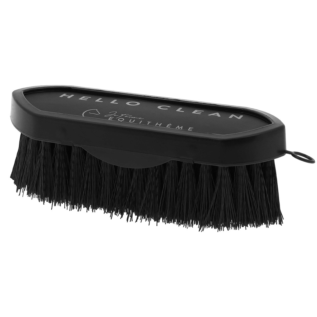 Equithème Dandy Brush Equithème Je T'aime Zwart