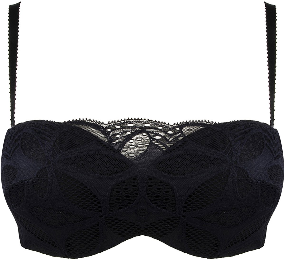 Antigel Stricto Sensuelle Strapless BH Noir Zwart 85 B