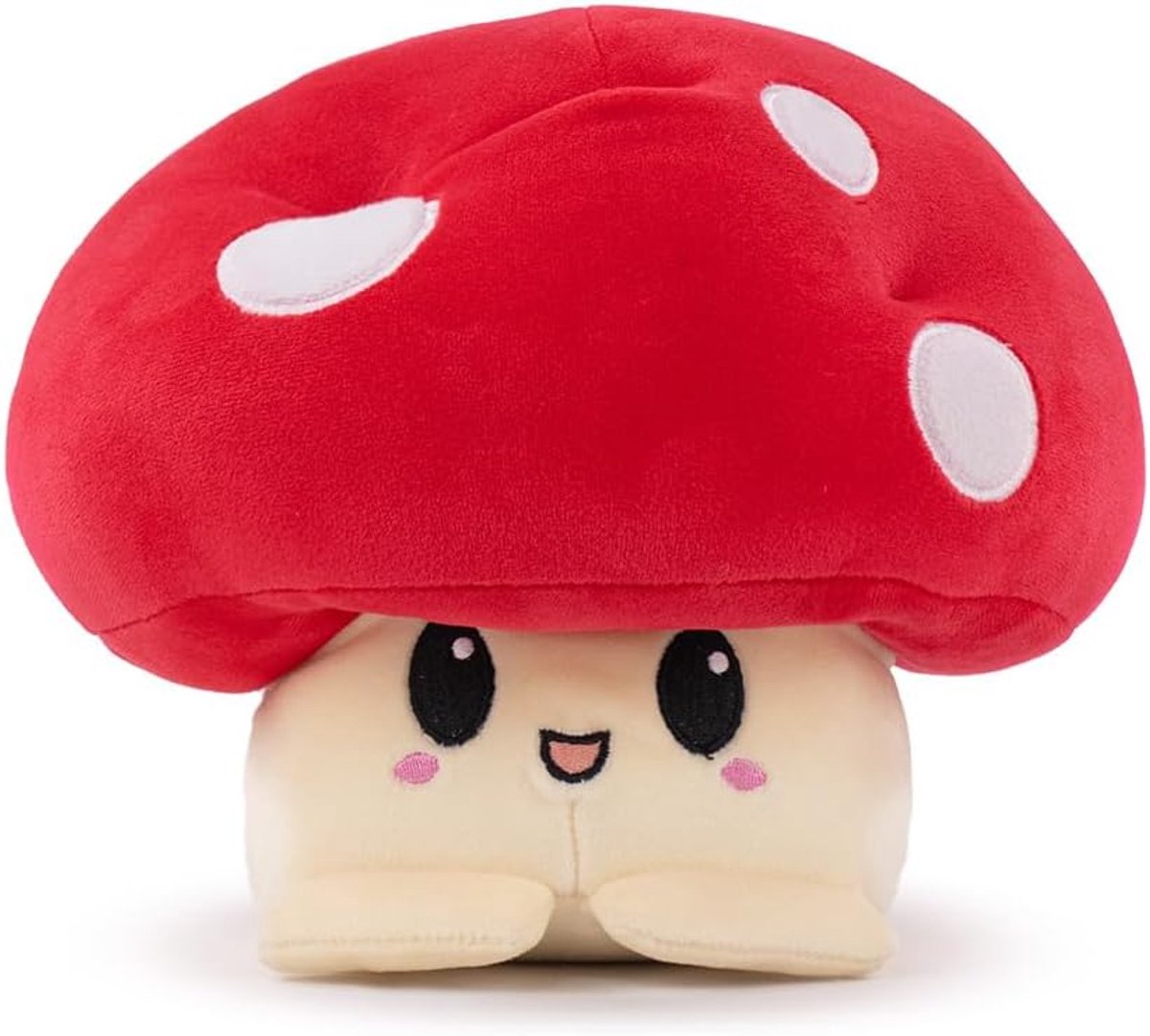 Pluche dier met kleurrijke paddenstoelen, Mushie Mojis, 19 cm, 160029671 (rood, 19)
