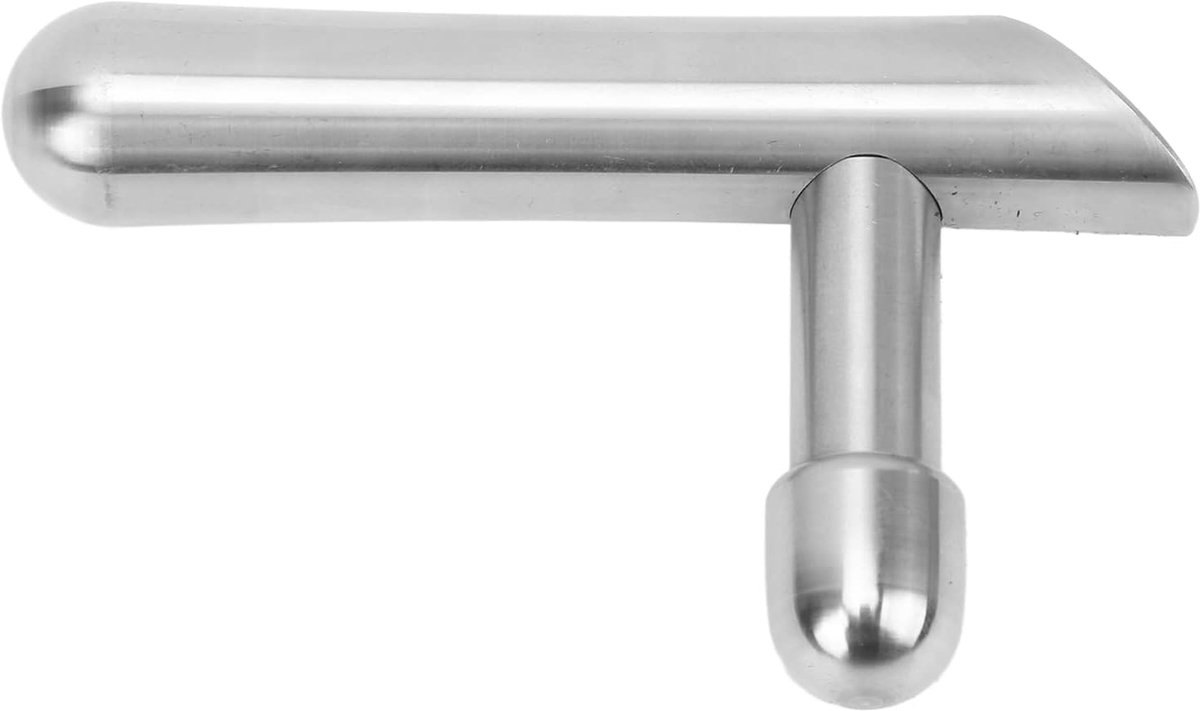 SnelShoppen - RVS Trigger Point Massage Tool T Bar - Diepe Weefselmassage voor Rug, Schouders, Benen en Armen - Spierpijn Verlichting, Handzaam en Eff