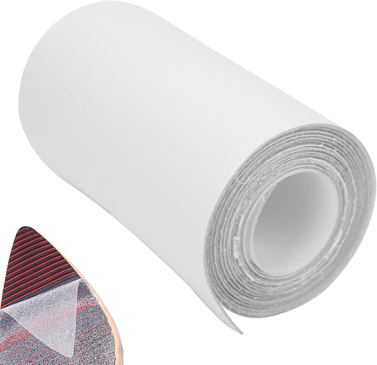 SnelShoppen - Zelfklevende Schoenzool Stickers, Transparante Heels, Anti-Slip Bescherming, PVC Rubber, 2 Meter, Duurzaam, Waterproof, Voor Buitengebru
