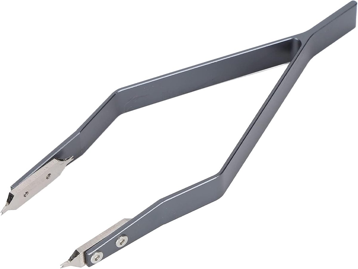 SnelShoppen - Watch Spring Bar Tweezers - Professionele Horloge Strap Verstel Tool, Duurzaam Metaal, Voor Het Verwijderen Van Veerstangen, Ideaal Voor