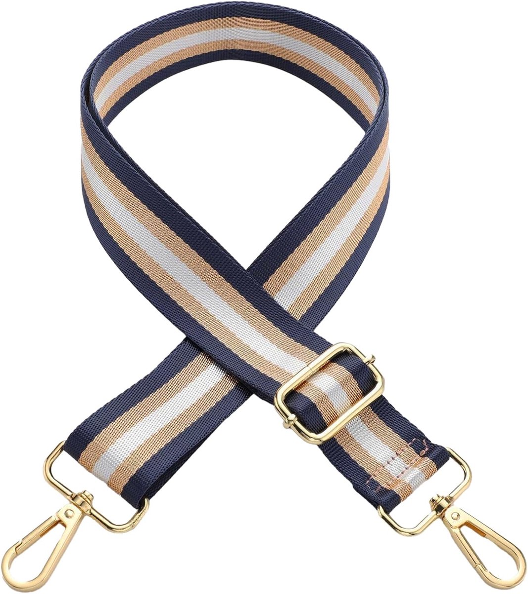 SnelShoppen - Verstelbare Schouderband voor Tassen, 3.8 cm Brede Schouderband, Handtas Strap, Ideaal voor Schoudertassen, Tote Bags en Handtassen