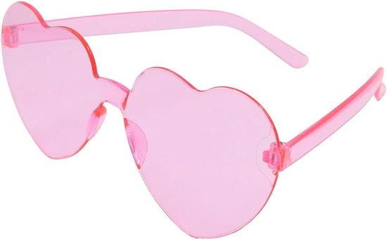 10 Pack Hart Bril Love Randloze Zonnebril Transparant Gekleurde Hart Bril Multipack Mode Funky Brillen voor Vrouwen Mannen Kinderen — afbeelding 3