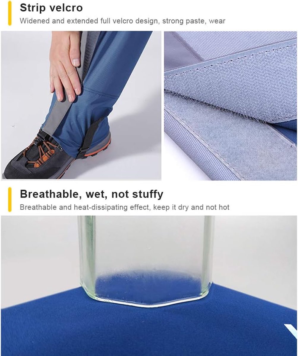 waterdichte outdoor legging Gaiter voor outdoor broek voor wandelen, klimmen en sneeuw wandelen