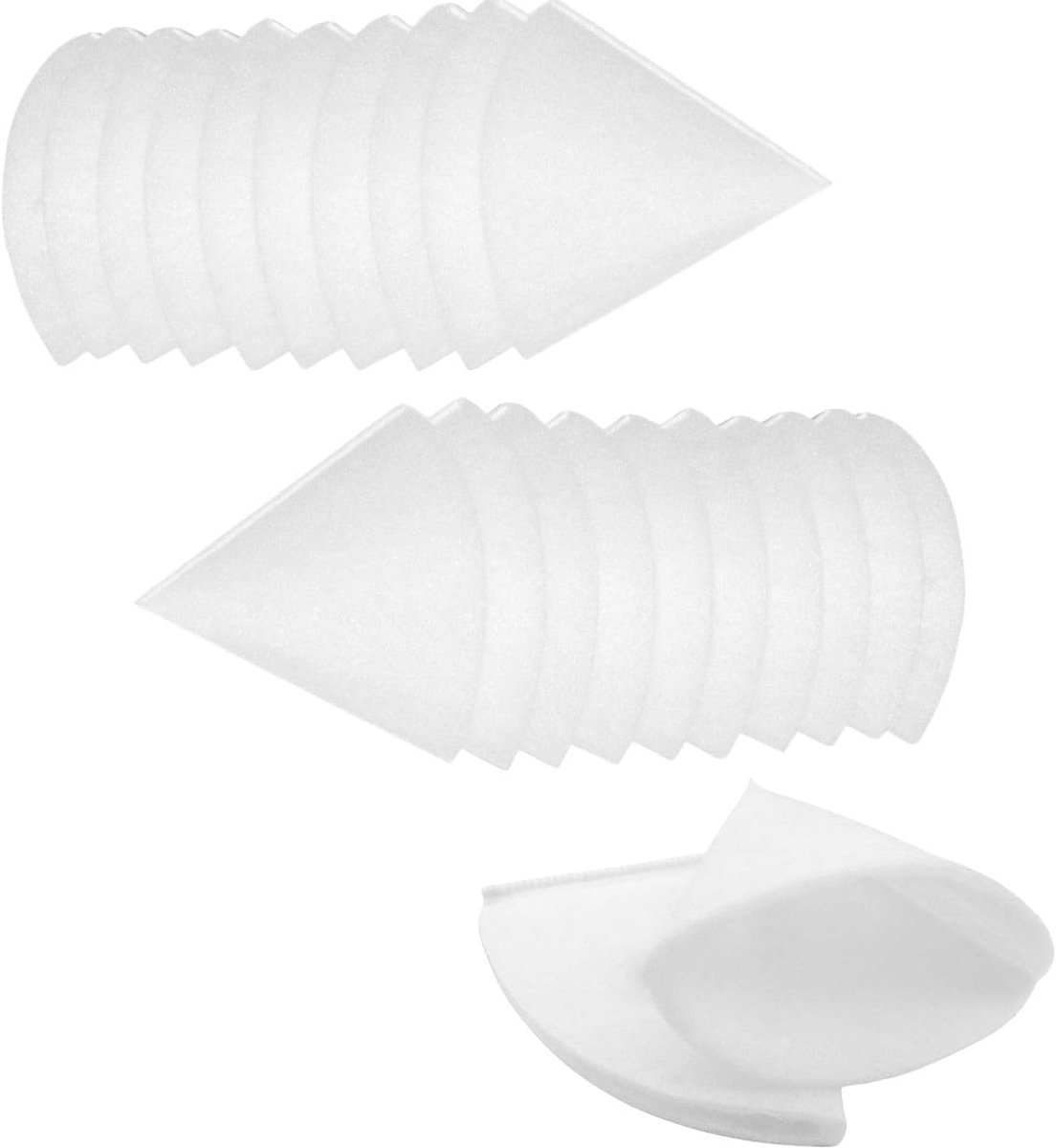 Filters DN 125, G4 filtermat, filter ventilatiesysteem, lengte 180 mm filtervlies, kegelfilter, filtermatten voor ventilatiesystemen, geschikt voor alle soorten