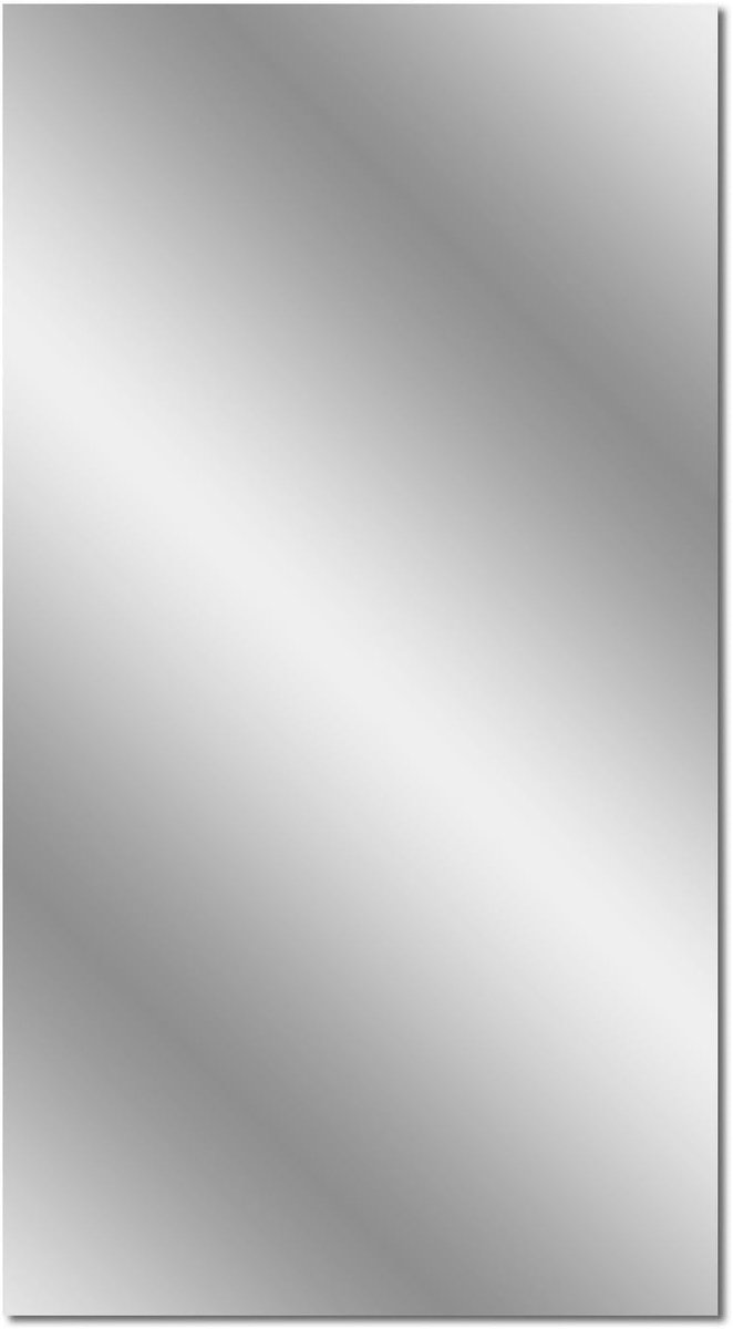 1 Pack Zelfklevende Spiegelfolie, 200X60cm Zelfklevende Spiegel Tegels Op Muur Spiegels Vellen Verwijderbare Spiegel Folie voor Woondecoratie