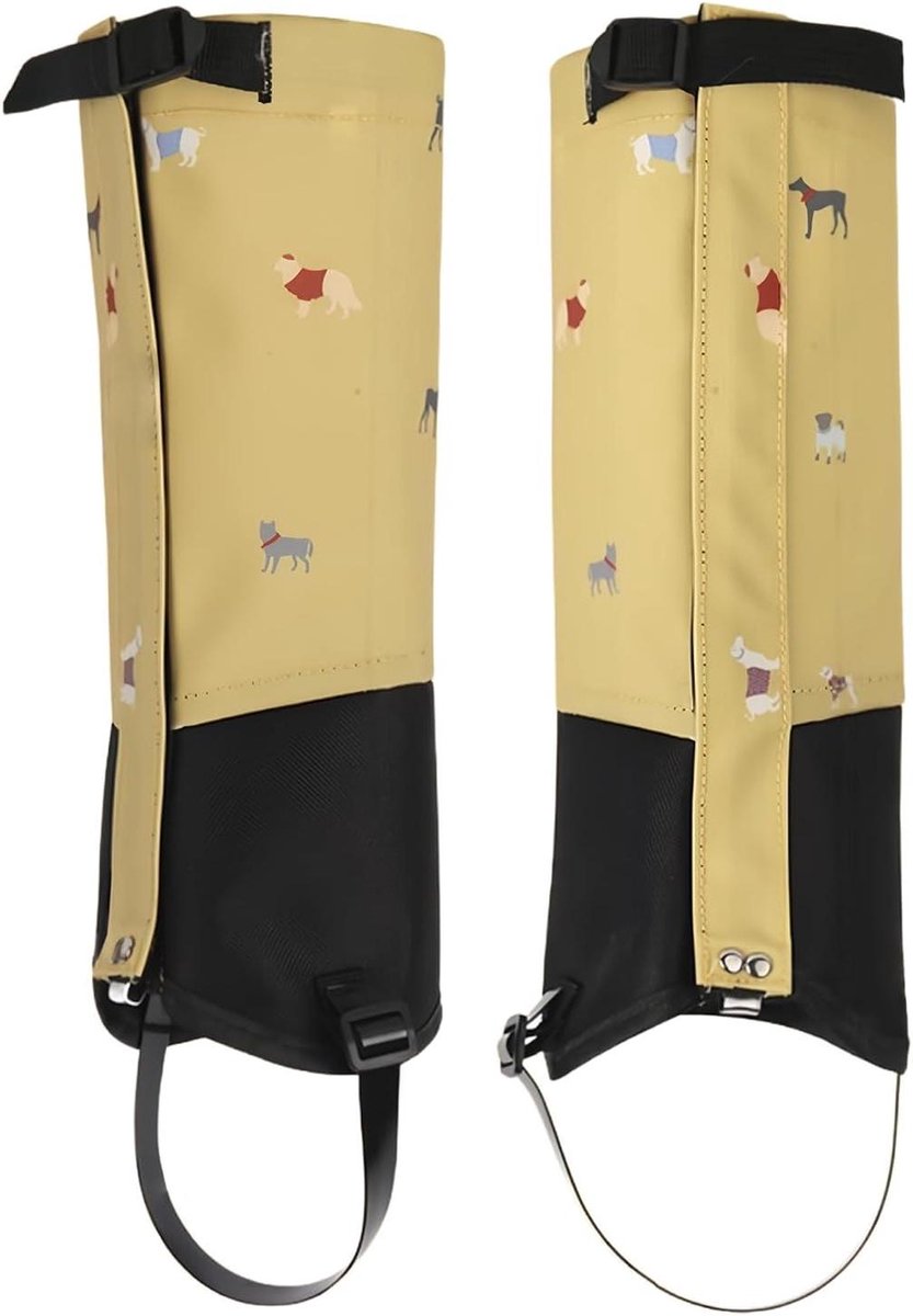Beenkappen - Sneeuwkappen Schoenovertrekken - Outdoor Bescherming - Waterdicht Ademend - ca. 31 cm lengte - Geel