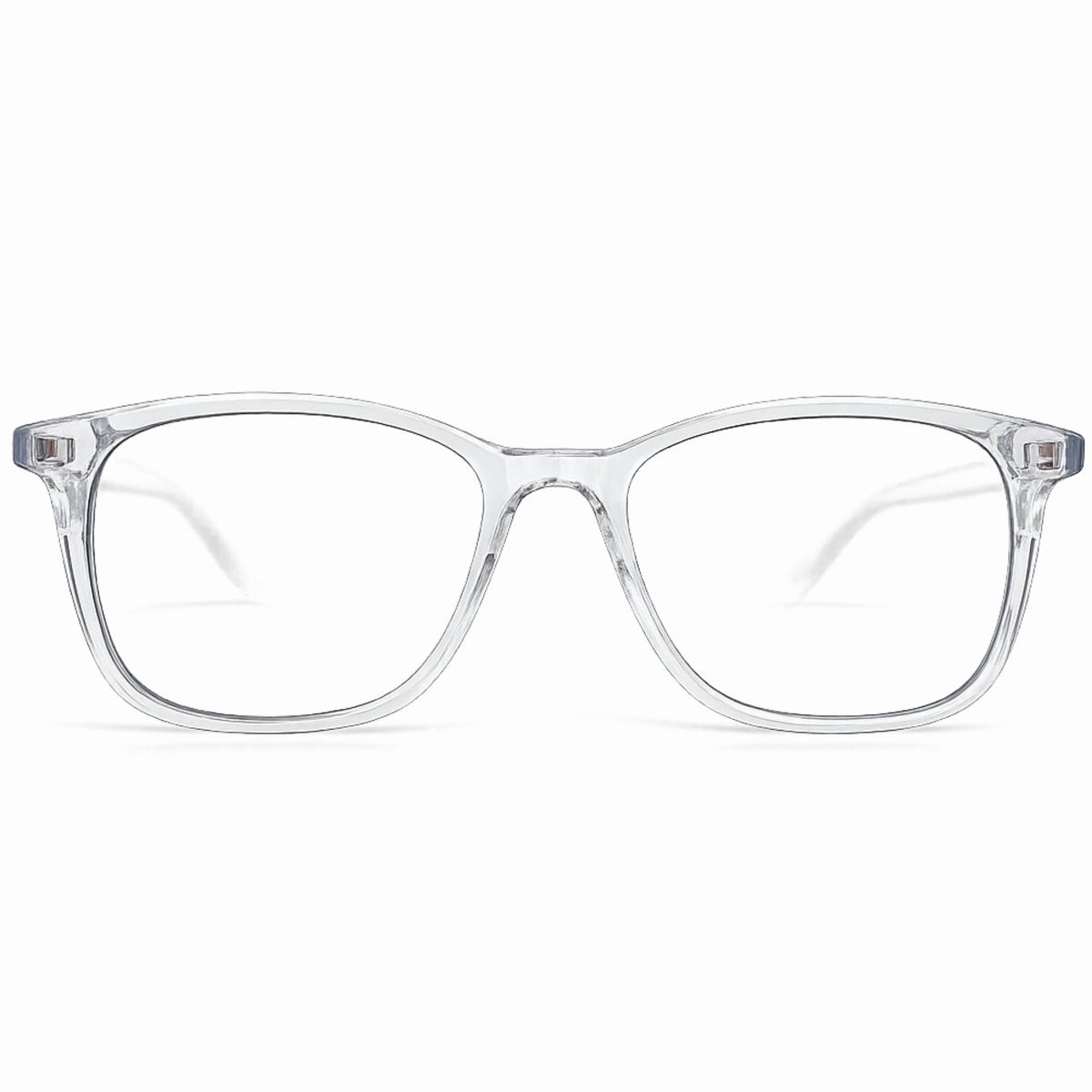 Filtervision Dagbril - Blauw Licht Bril met Heldere Lens - Computerbril - Zonder Sterkte - Blue Light Glasses - Beeldschermbril - Voor Schermwerk Overdag - Unisex - Transparant