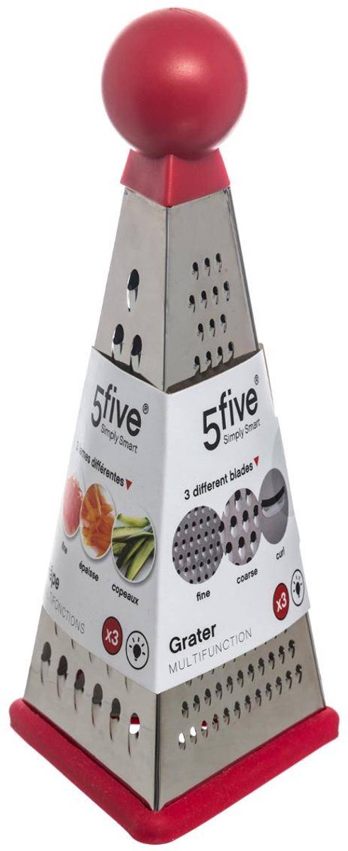 Set van 2 piramidevormige siliconenraspen voor in de keuken ESSENTIELS