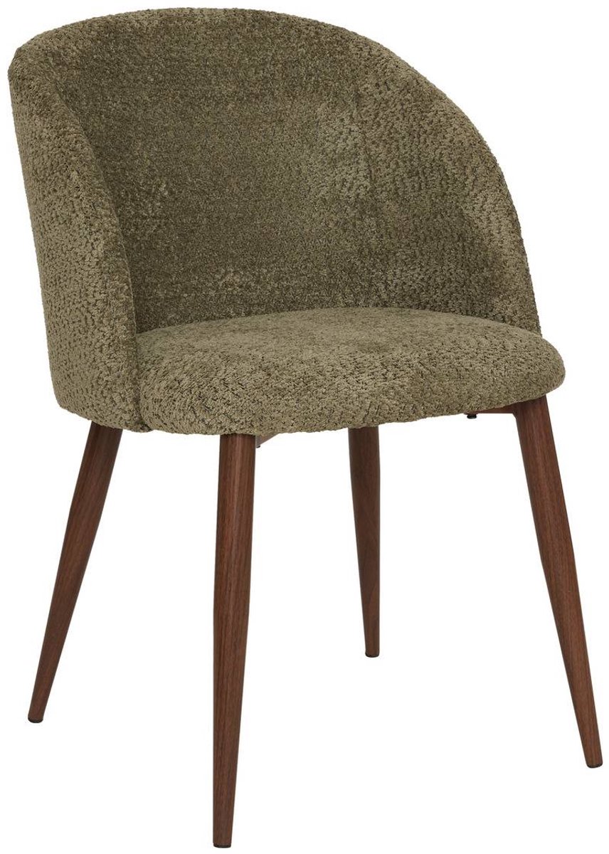 Fauteuil van gestructureerde stof CELESTE