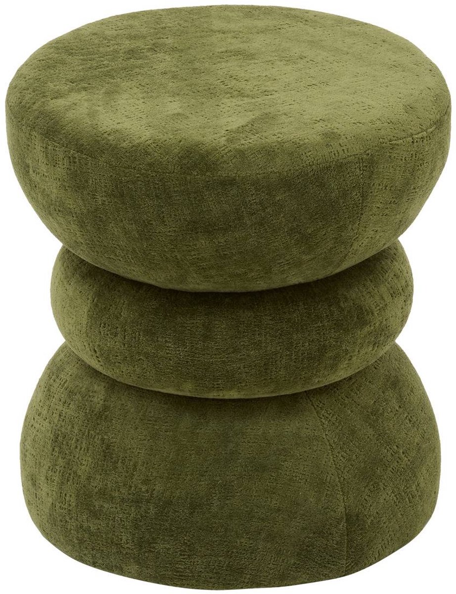 Pouf Ritem rond D.36cm vert