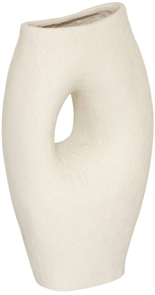 Vase Brea H.51cm blanc