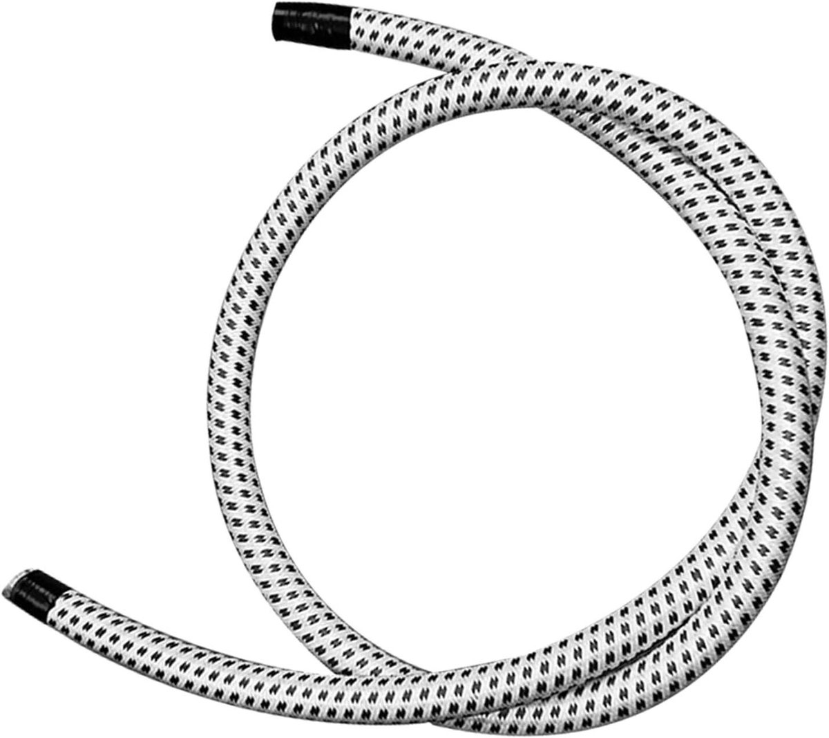 Stoomijzer Slang - Stoom Slang Vervanging - Stoomstrijken - Lekvrije Werking - 100 cm - Zwart