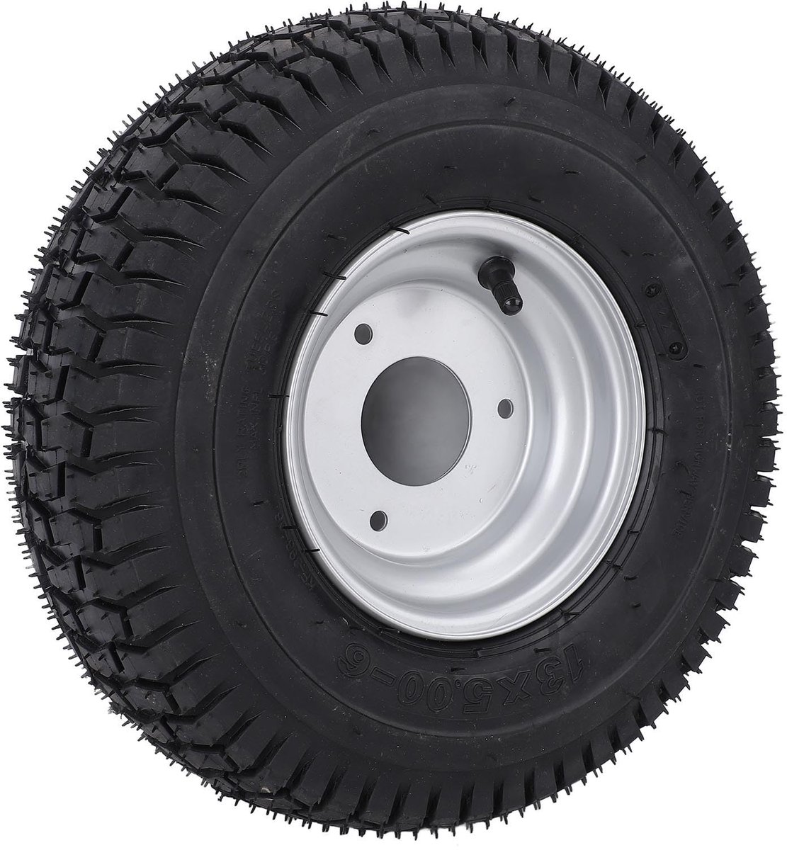 Omgoods- ATV-banden 15,2 cm - Vacuümbanden - Antislip - Perforatiebestendig - Zilveren Rand - Geavanceerde Tractietechnologie