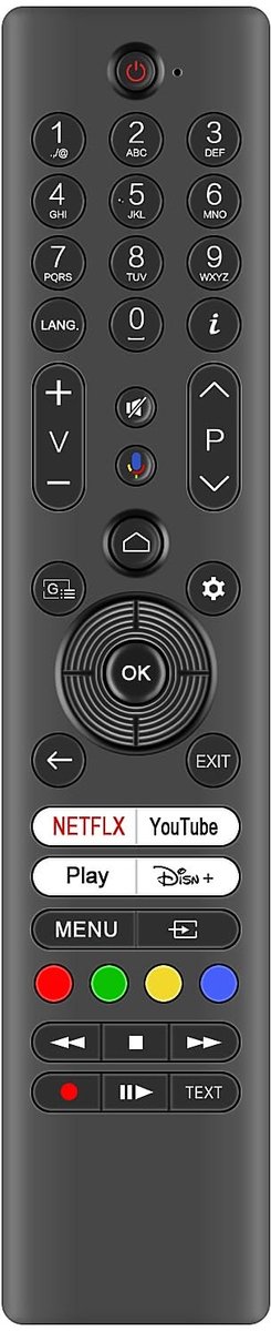 Omgoods - Vervangende Afstandsbediening Voor Televisie
