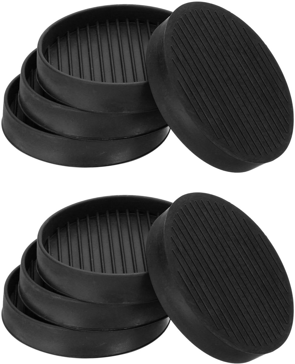 Omgoods - 3.3 Inch Rubber Furniture Pads Set van 8 voor Vloerbescherming