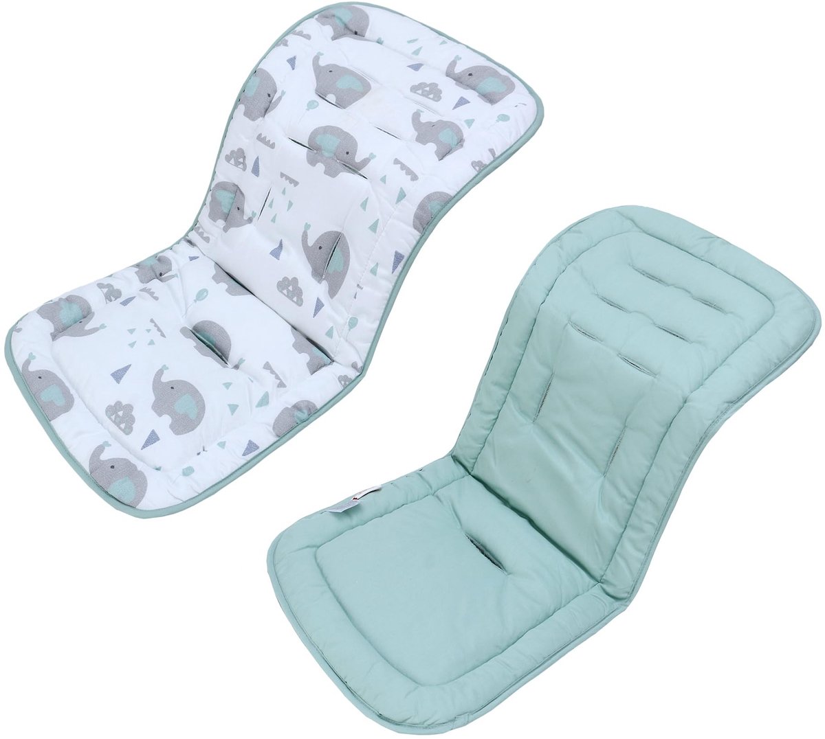 Omgoods - Dubbelzijdige Zitkussen voor Kinderwagens voor Comfort en Ondersteuning