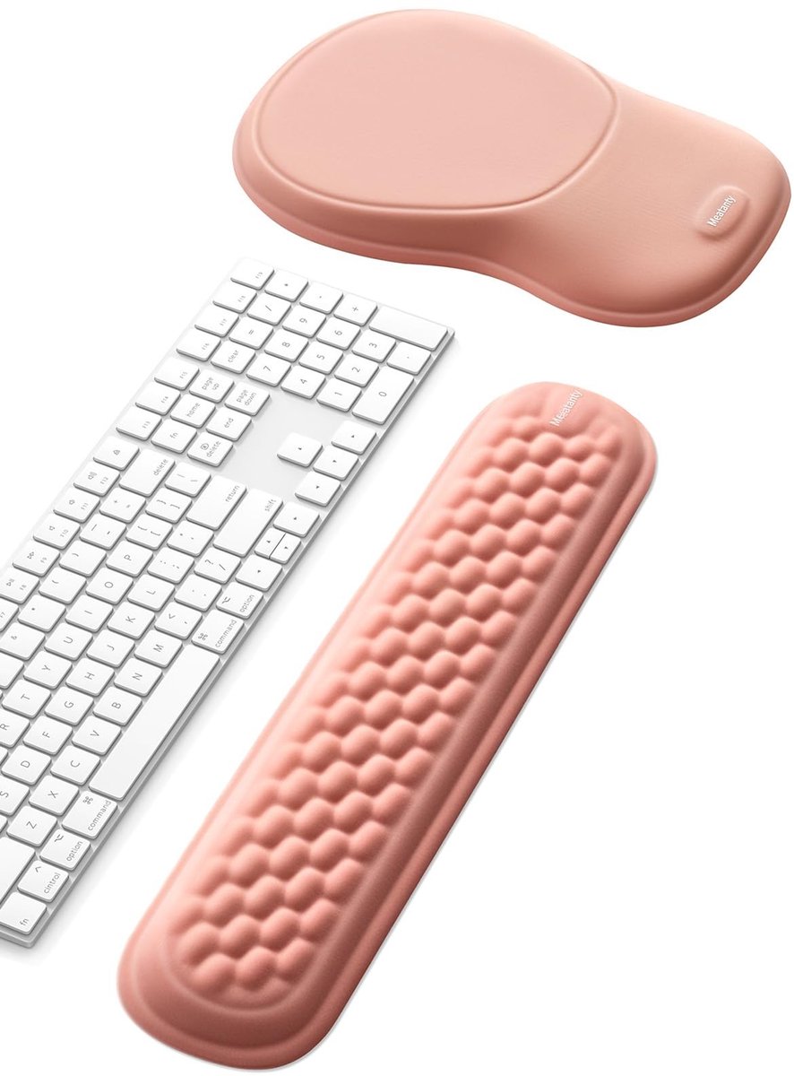 Omgoods - Ergonomische Gel Mouse Pad met Polssteun - Geheugenfoam en Antislip