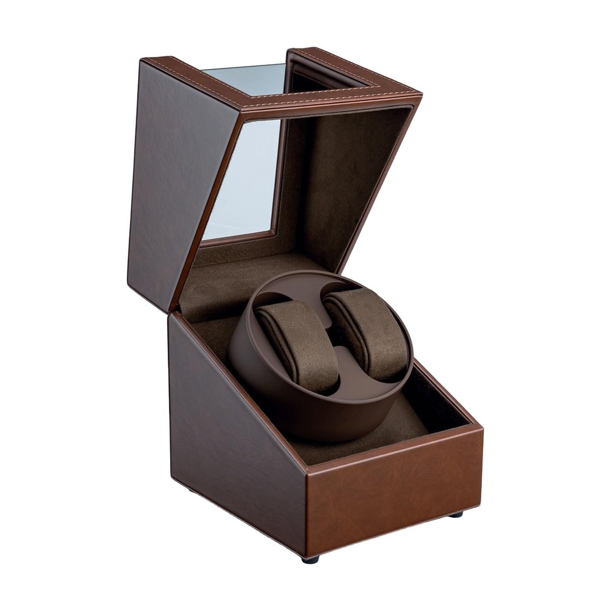 Omgoods - Luxe Dubbele Horloge Winder met Stille Rotatie
