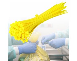 Omgoods - Plastic Tamper Seals voor Biologisch Gevaarlijk Afval - 1000 Stuks