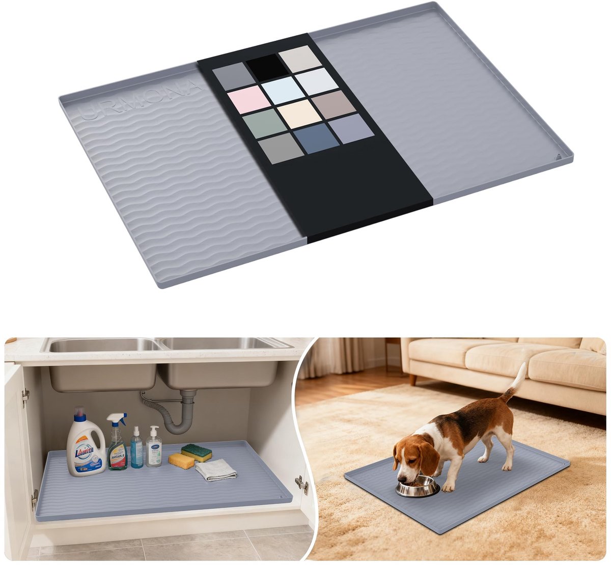 Omgoods - Waterdichte Siliconen Onder Sink Mat voor Keuken en Badkamer