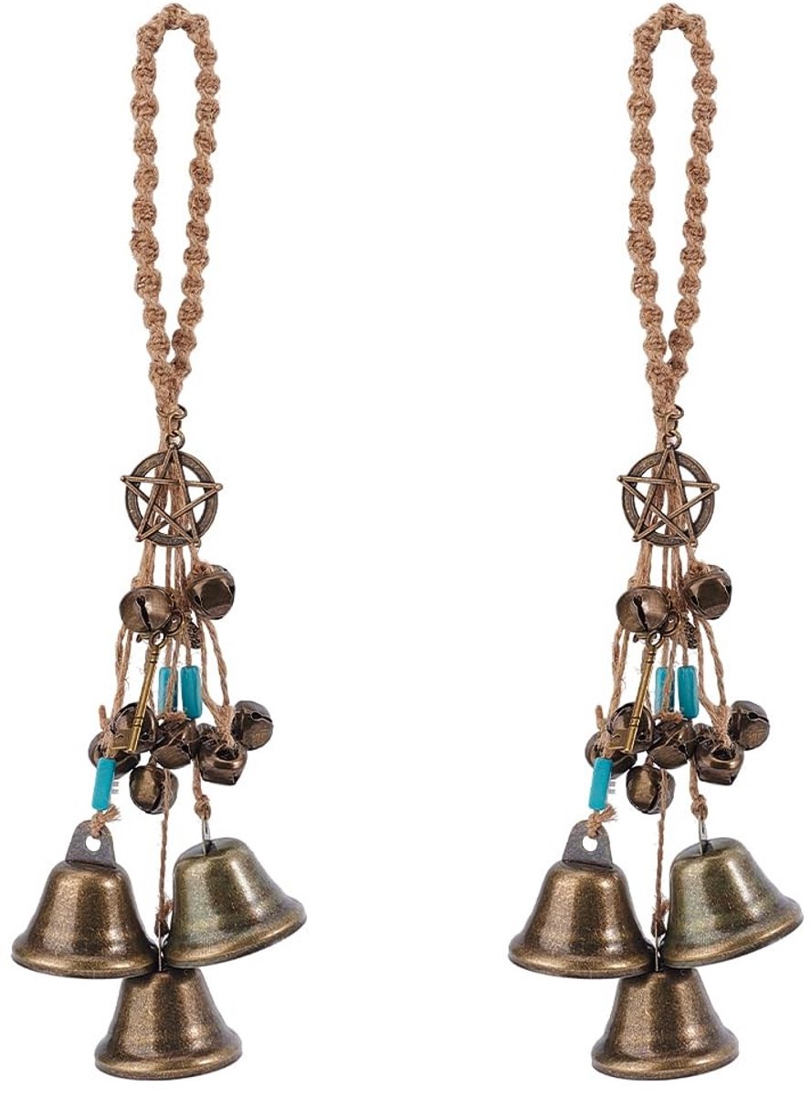 Omgoods - Set van 2 Heksenklokken voor Decoratie
