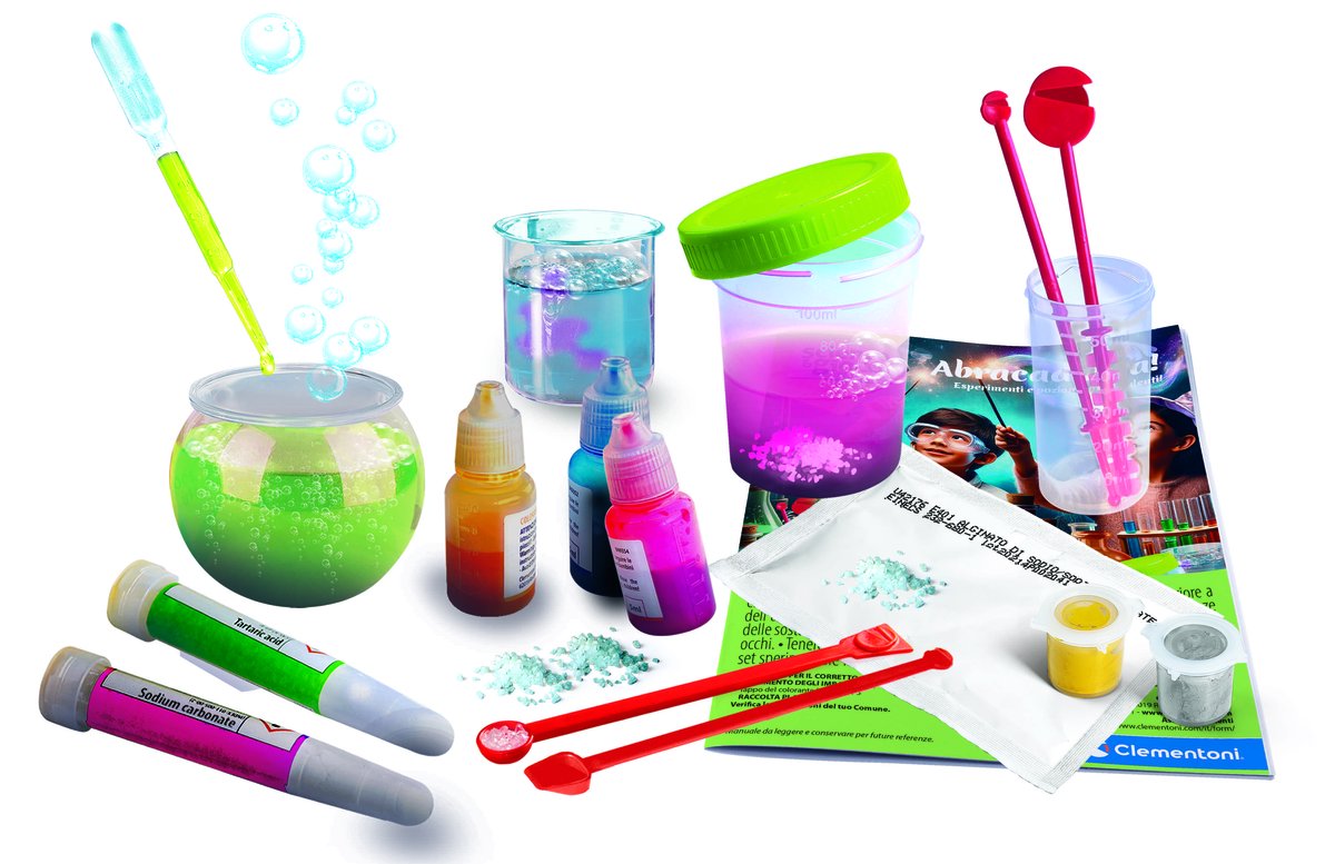 Clementoni Abracadabra Toverdranken Laboratorium - Scheikunde Proefjes Experimenteerset met Mini Ketel - Wetenschap en Spel voor Kinderen vanaf 8 Jaar — afbeelding 5
