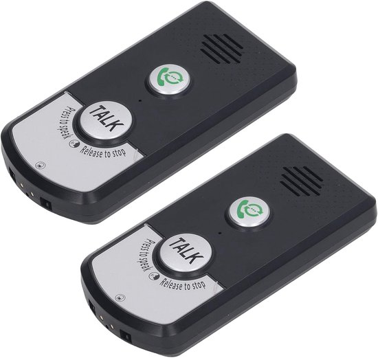SnelShoppen - 2-Weg Stem Intercom Systeem Waterdichte Deurbeld met Super Lange Bereik tot 1000 Meter - Draadloze Intercomunicador voor Binnen en Buite — afbeelding 2