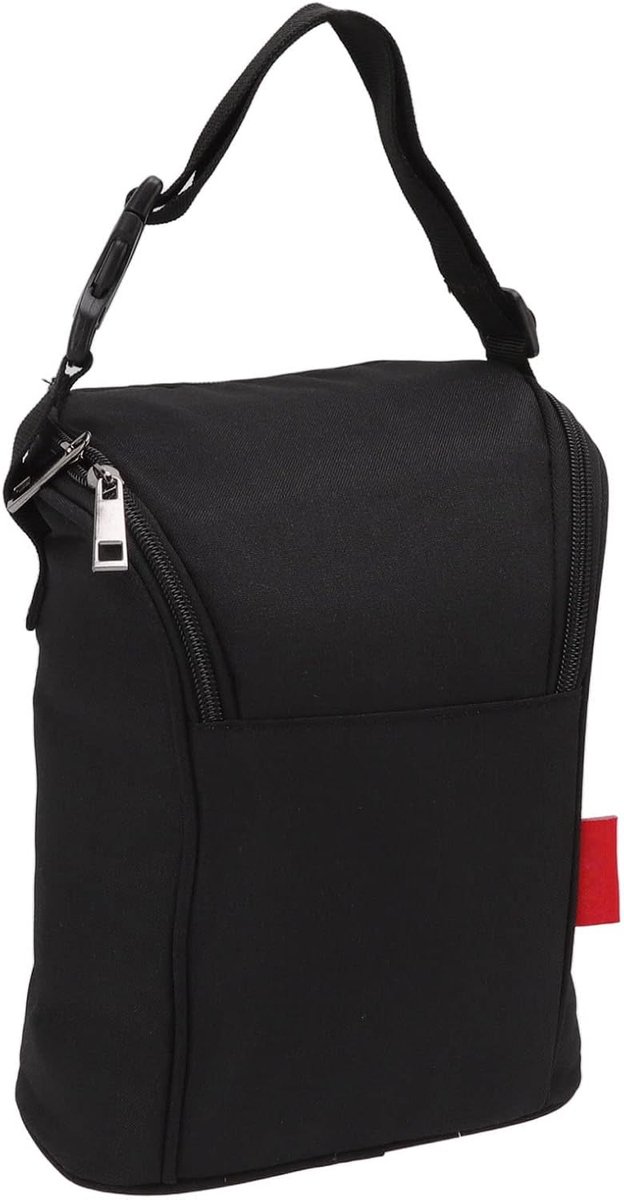SnelShoppen - Geïsoleerde Babyfles Koeler en Borstvoeding Koeltas - Grote Capaciteit Warmte Tas voor Moeders en Kinderopvang (Zwart)