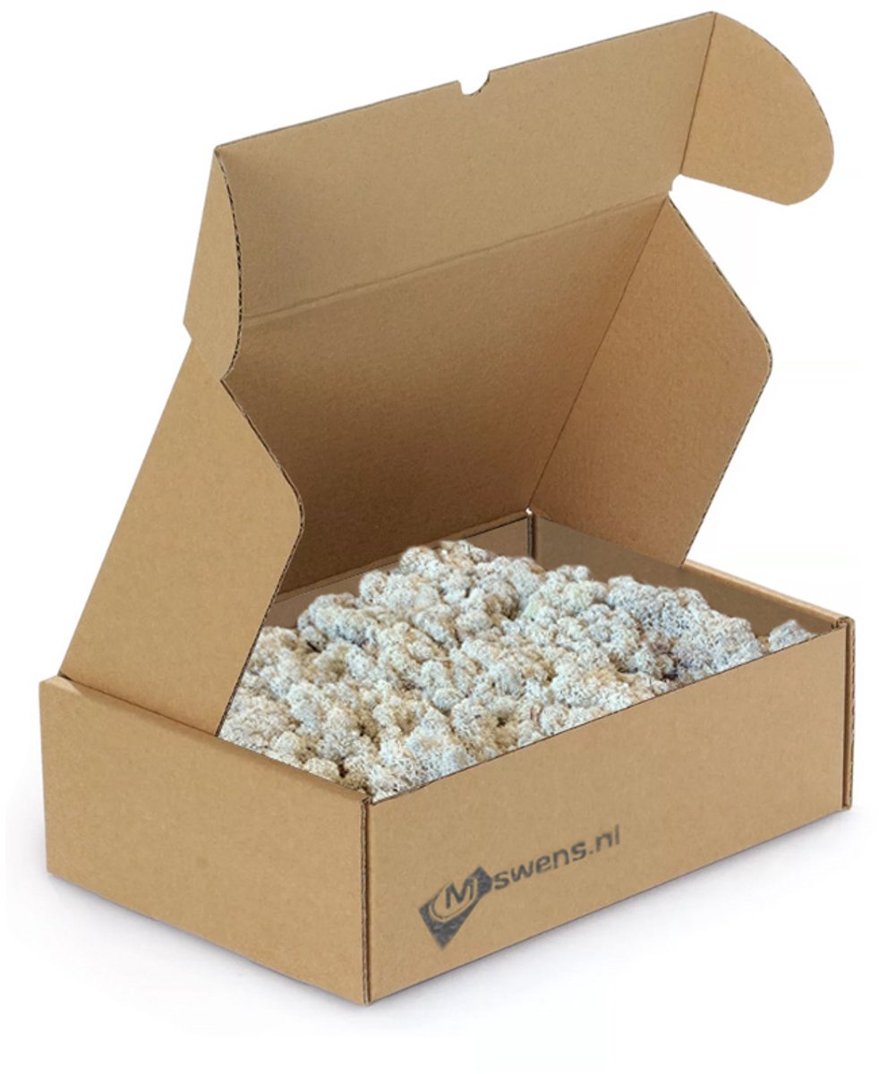 Moswens Rendiermos - 400 gram - Doos M - 0,10 m² - Naturalis