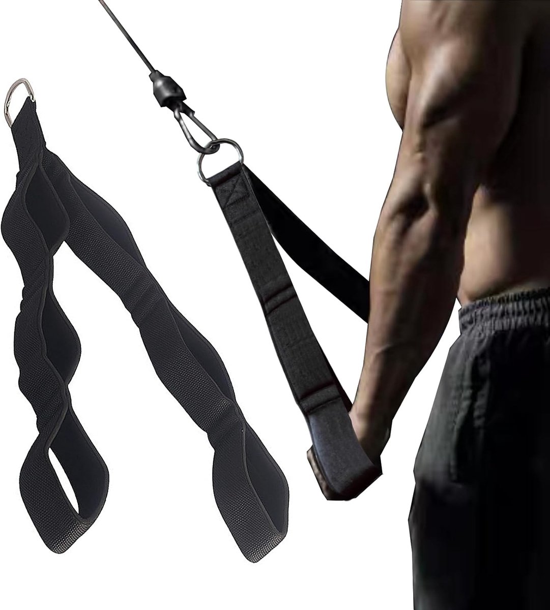 Tricep Rope 3 Lengths Fitness Cable Handle Pull Up Grip Pull Up Rope Gym Accessories Drawstring Biceps Tricep Belt for - ShopVlot