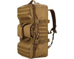 Reistas - Kampeerrugzak Outdoor - Reizen en Kamperen - Grote Capaciteit - 75L - Donker Khaki