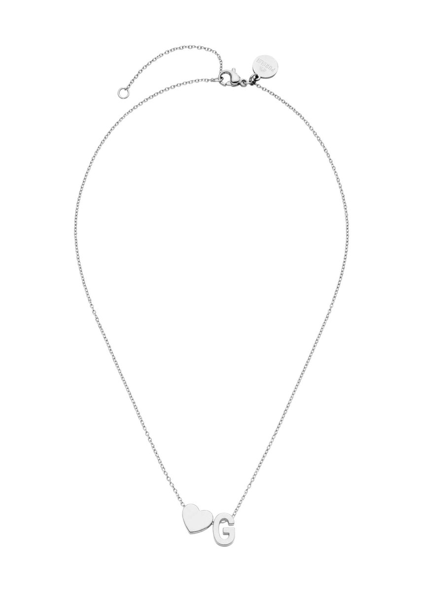 PURELEI Ketting Letter Heart G