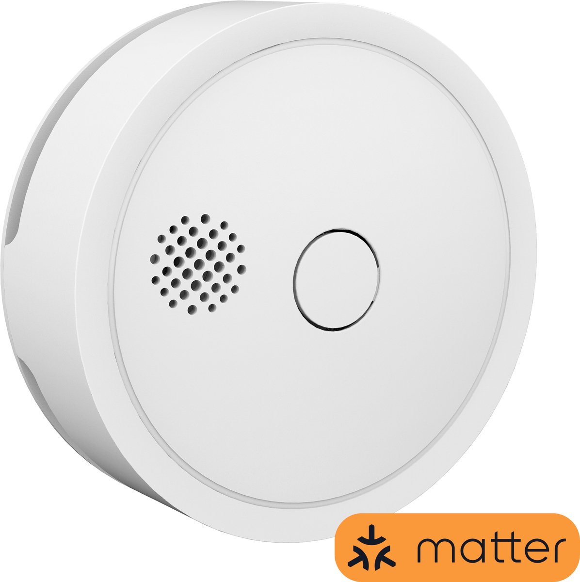 Aroha Home Rookmelder - Smart brandmelder met Matter over Thread - Compitabel met Google, Apple, Alexa, Home Assistent