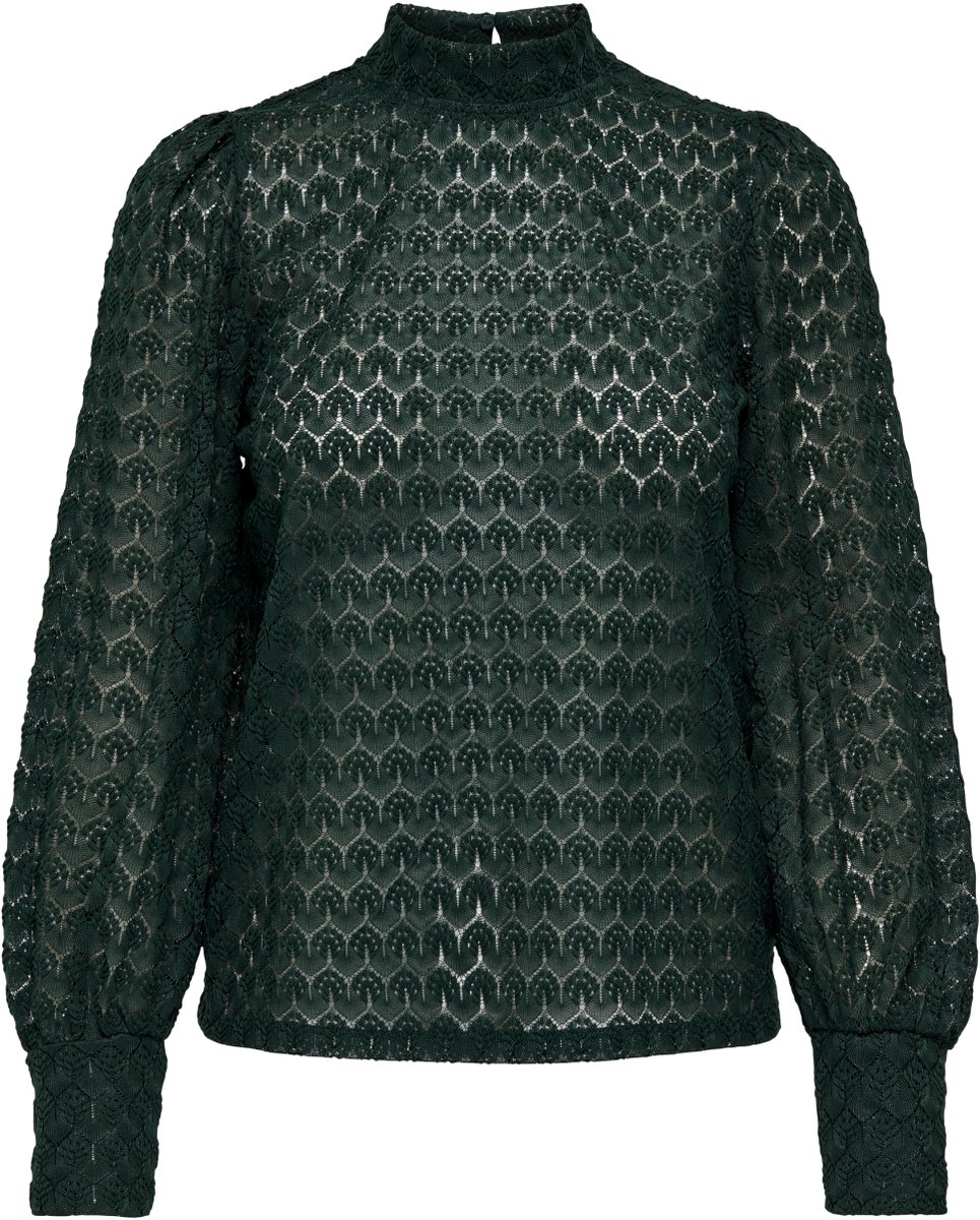 JDY - JDYAVERY L/S LACE TOP JRS NOOS - Dames - Blouses