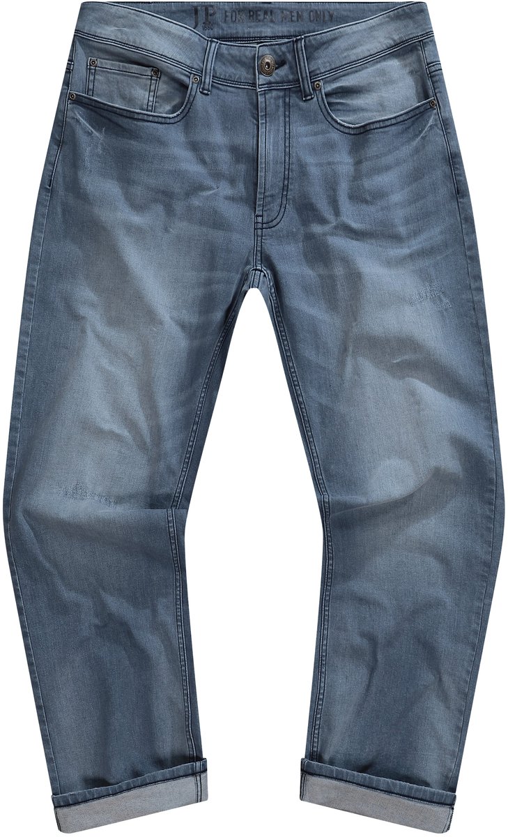 JP 1880 - Heren - Jeans FLEXNAMIC® 5-Pocket loose fit - Denim blauw - Maat 35